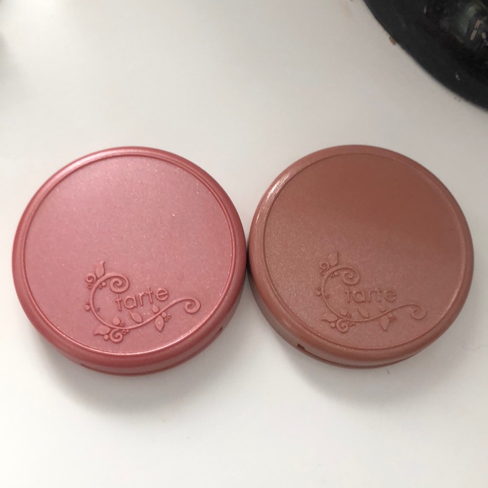 Two Tarte Amazonian Clay Blushes (glisten/stellar)